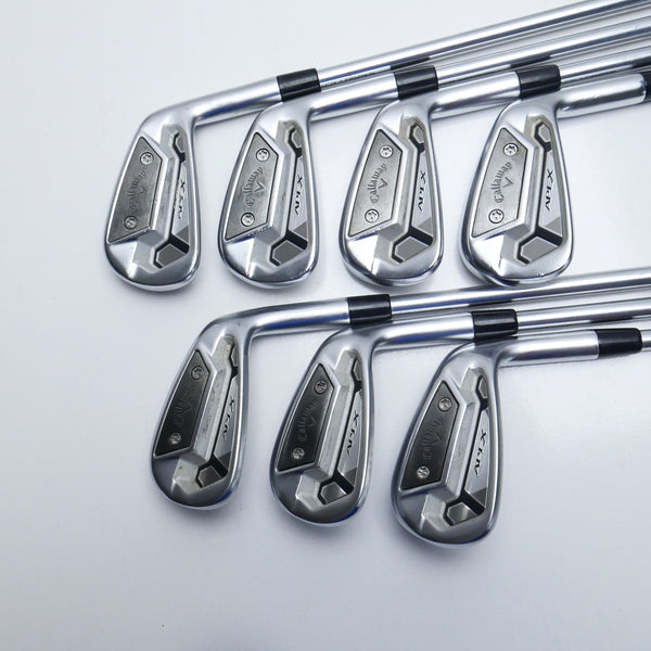 Used Callaway Apex TCB Iron Set / 4 - PW / X-Stiff Flex