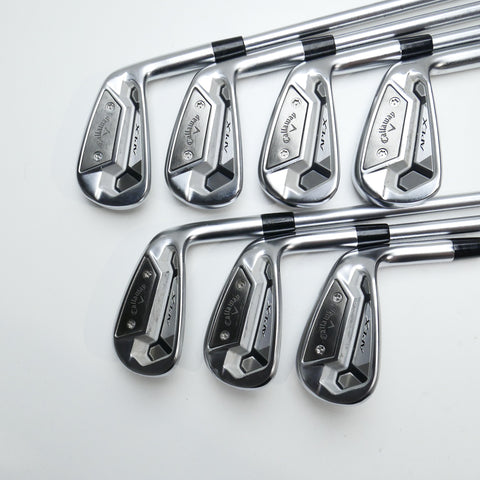 Used Callaway Apex TCB Iron Set / 4 - PW / X-Stiff Flex