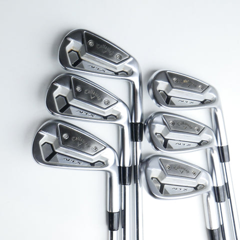 Used Callaway Apex TCB Iron Set / 5 - PW / Stiff Flex