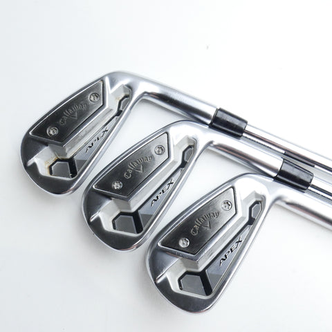 Used Callaway Apex TCB Iron Set / 5 - PW / Stiff Flex