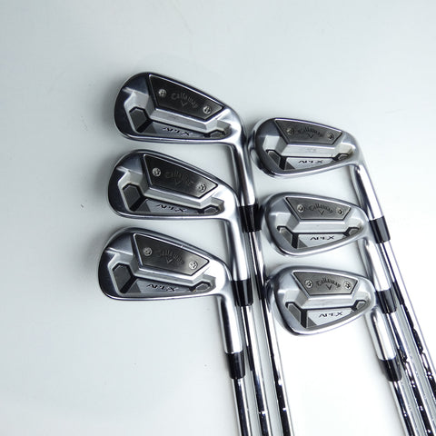 Used Callaway Apex TCB Iron Set / 5 - PW / X-Stiff Flex
