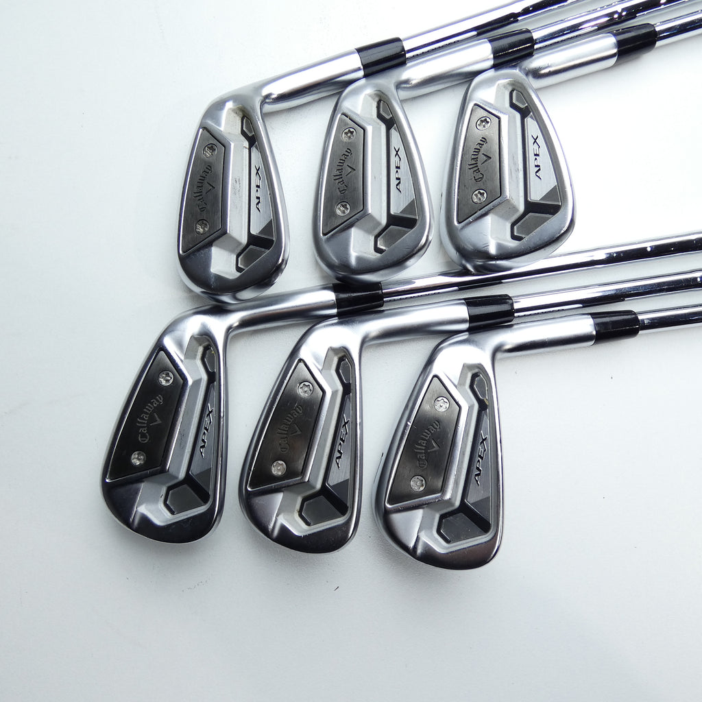 Used Callaway Apex TCB Iron Set / 5 - PW / X-Stiff Flex