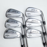 Used Callaway Apex Ti Fusion 250 Iron Set / 5 - PW / Stiff Flex