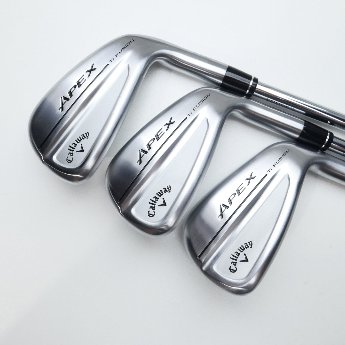 Used Callaway Apex Ti Fusion 250 Iron Set / 5 - PW / Stiff Flex