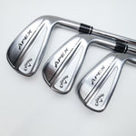 Used Callaway Apex Ti Fusion 250 Iron Set / 5 - PW / Stiff Flex