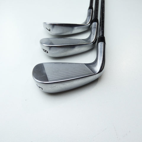 Used Callaway Apex Ti Fusion 250 Iron Set / 5 - PW / Stiff Flex