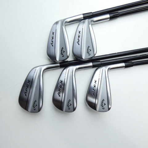 Used Callaway Apex Ti Fusion 250 Iron Set / 6 - PW / Stiff Flex
