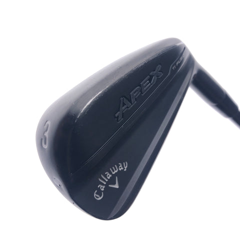 Used Callaway Apex Ti Fusion 3 Iron / 19.0 Degrees / TX Flex