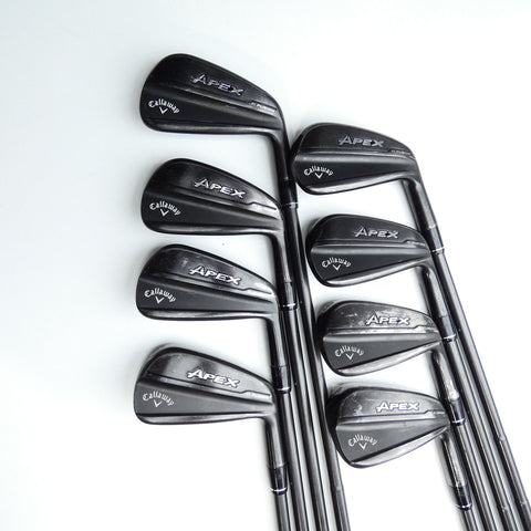 Used Callaway Apex Ti Fusion Iron Set / 3 - PW / Stiff Flex