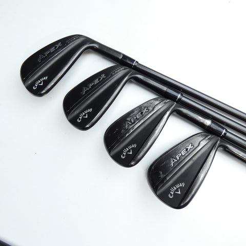 Used Callaway Apex Ti Fusion Iron Set / 3 - PW / Stiff Flex
