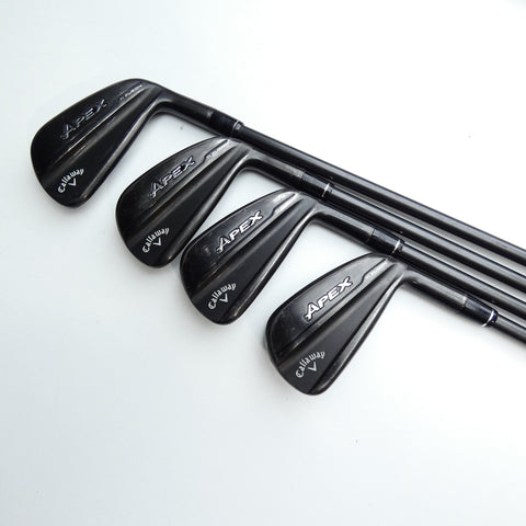 Used Callaway Apex Ti Fusion Iron Set / 3 - PW / Stiff Flex