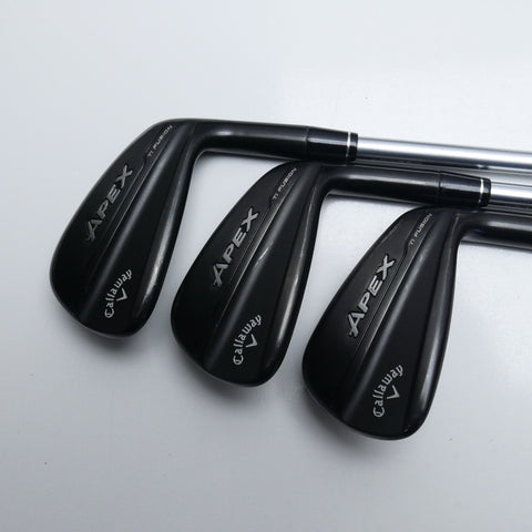 Used Callaway Apex Ti Fusion Iron Set / 4 - PW / Stiff Flex