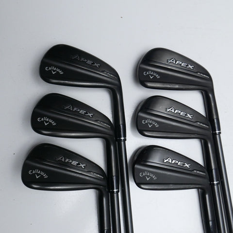 Used Callaway Apex Ti Fusion Iron Set / 5 - PW / Regular Flex