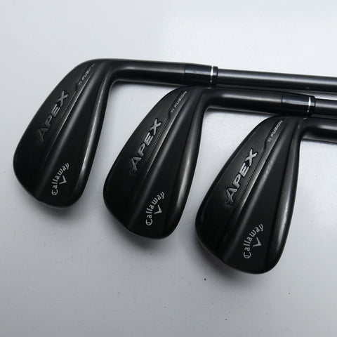 Used Callaway Apex Ti Fusion Iron Set / 5 - PW / Regular Flex
