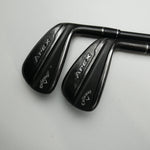Used Callaway Apex Ti Fusion Iron Set / 6 - 9 Iron / Stiff Flex
