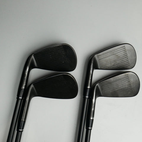 Used Callaway Apex Ti Fusion Iron Set / 6 - 9 Iron / Stiff Flex