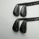 Used Callaway Apex Ti Fusion Iron Set / 6 - 9 Iron / Stiff Flex