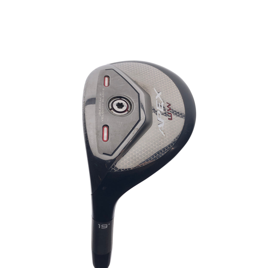 Used Callaway Apex UW 2022 3 Hybrid / 19 Degrees / X-Stiff Flex / Left-Handed