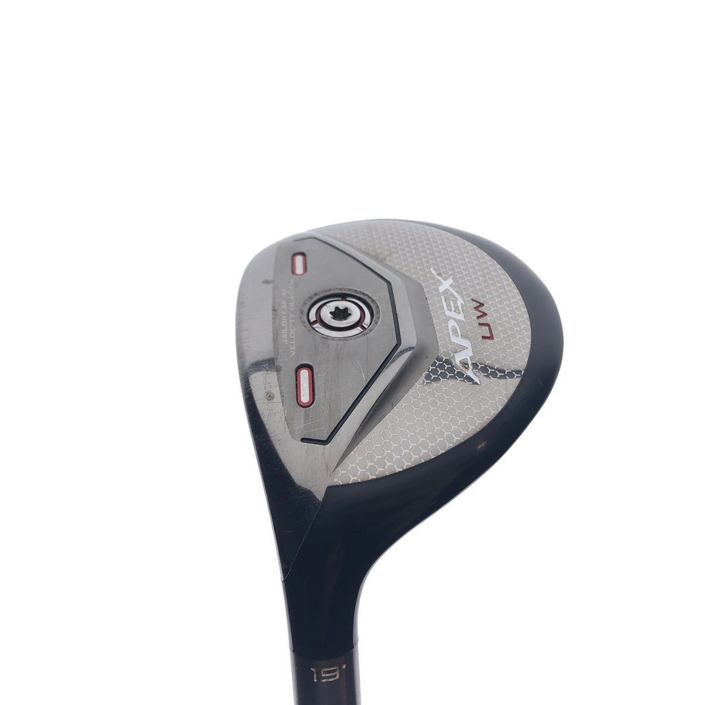 Used Callaway Apex UW 2022 3 Hybrid / 19.0 Degrees / X-Stiff Flex / Left-Handed