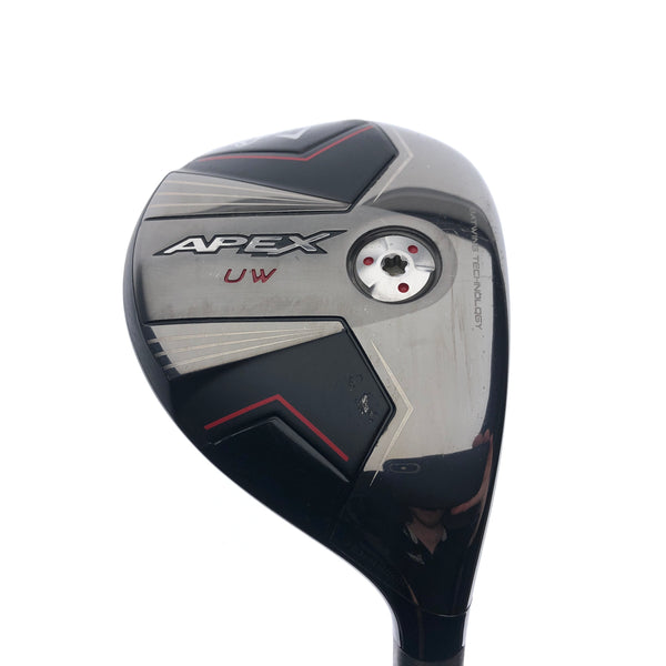 Used Callaway Apex UW 24 2 Hybrid / 17 Degrees / Stiff Flex