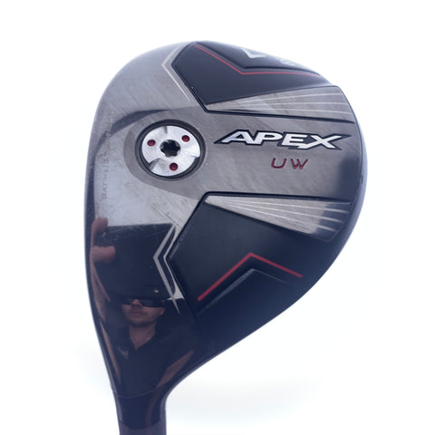 Used Callaway Apex UW 24 3 Hybrid / 19.0 Degrees / Stiff Flex / Left-Handed