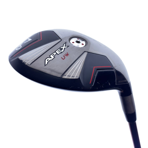Used Callaway Apex UW 24 3 Hybrid / 19.0 Degrees / X-Stiff Flex