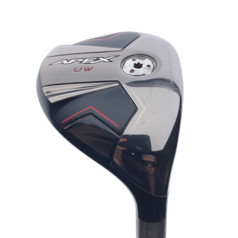 Used Callaway Apex UW 24 3 Hybrid / 21 Degrees / Stiff Flex