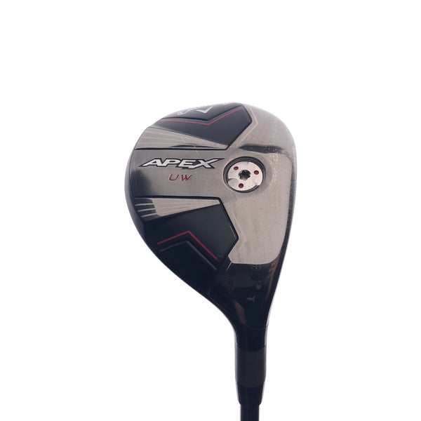 Used Callaway Apex UW 24 4 Hybrid / 21 Degrees / Stiff Flex