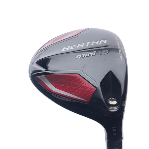 Used Callaway Big Bertha 1.5 Mini Driver / 14.0 Degrees / Stiff Flex