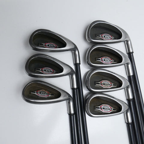 Used Callaway Big Bertha 2002 Iron Set / 4 - PW / Regular Flex