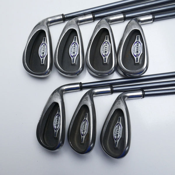 Used Callaway Big Bertha 2002 Iron Set / 5 - SW / Ladies Flex