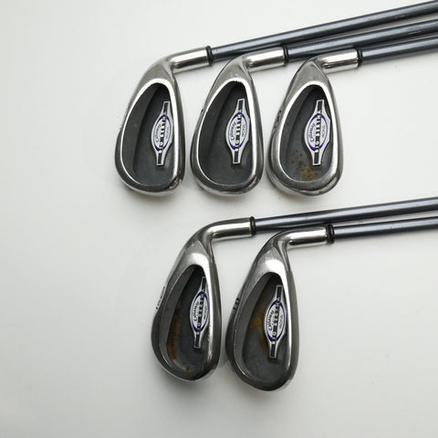 Used Callaway Big Bertha 2002 Iron Set / 6 - PW / Ladies Flex
