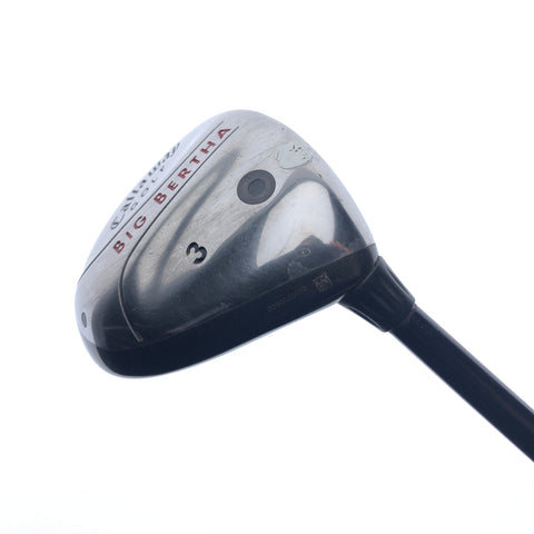 Used Callaway Big Bertha 2004 3 Fairway Wood / 15 Degrees / Firm Flex