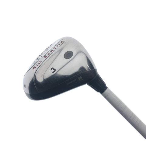 Used Callaway Big Bertha 2004 3 Fairway Wood / 15 Degrees / Stiff Flex