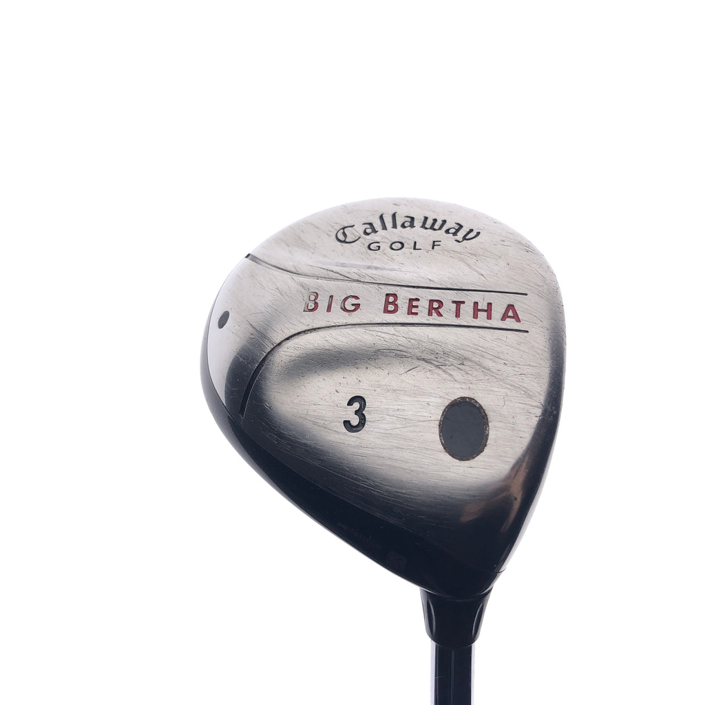 Used Callaway Big Bertha 2004 3 Fairway Wood / 15 Degrees / Uniflex
