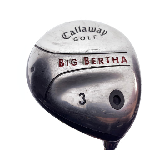Used Callaway Big Bertha 2004 3 Fairway Wood / 15 Degrees / X-Stiff Flex