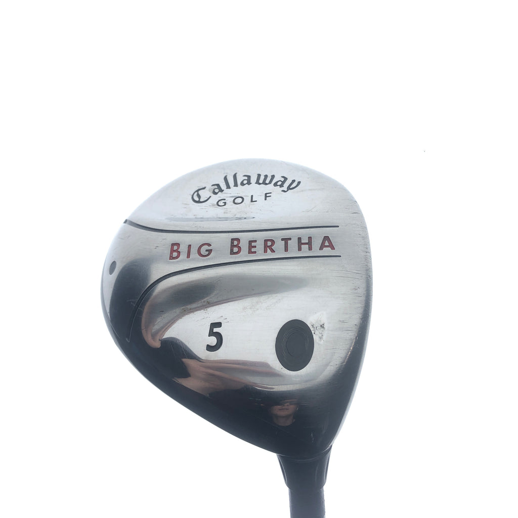 Used Callaway Big Bertha 2004 5 Fairway Wood / 18.0 Degrees / Regular Flex