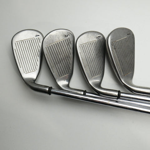 Used Callaway Big Bertha 2004 Iron Set / 4 - PW + GW / Uniflex