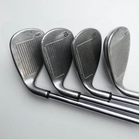 Used Callaway Big Bertha 2004 Iron Set / 4 - SW + GW / Uniflex