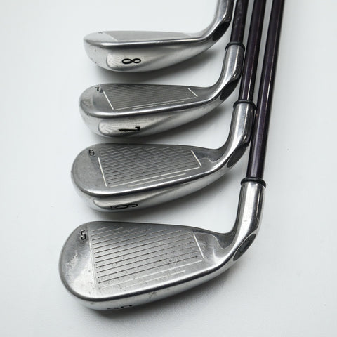 Used Callaway Big Bertha 2004 Iron Set / 5 - PW + W / Ladies Flex