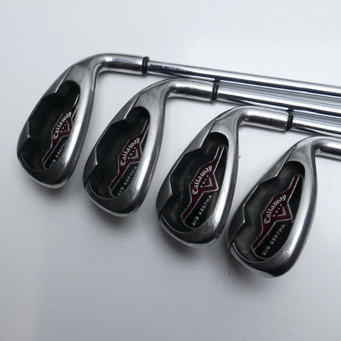 Used Callaway Big Bertha 2006 Iron Set / 3 - SW / Uniflex