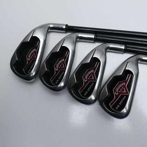 Used Callaway Big Bertha 2006 Iron Set / 4 - PW / Regular Flex