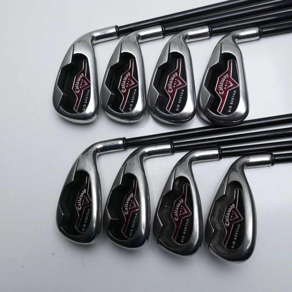 Used Callaway Big Bertha 2006 Iron Set / 4 - PW / Regular Flex