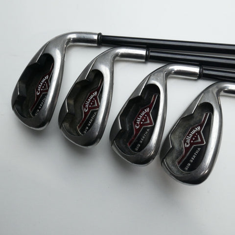 Used Callaway Big Bertha 2006 Iron Set / 4 - SW / Regular Flex