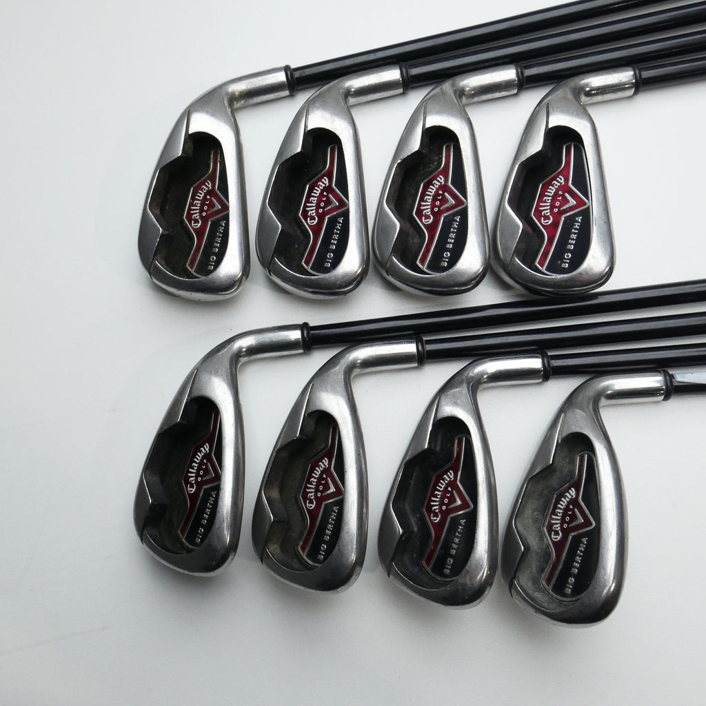 Used Callaway Big Bertha 2006 Iron Set / 4 - SW / Regular Flex