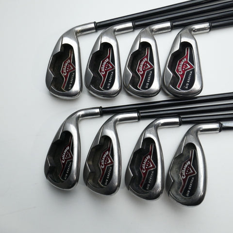 Used Callaway Big Bertha 2006 Iron Set / 4 - SW / Regular Flex