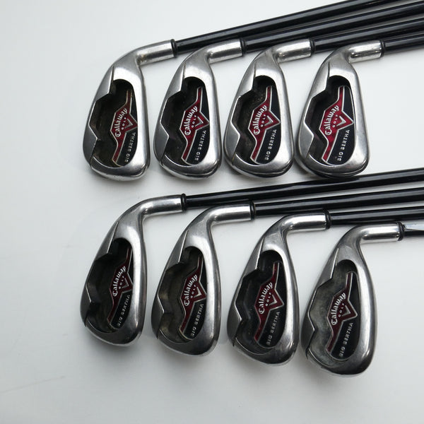 Used Callaway Big Bertha 2006 Iron Set / 4 - SW / Regular Flex