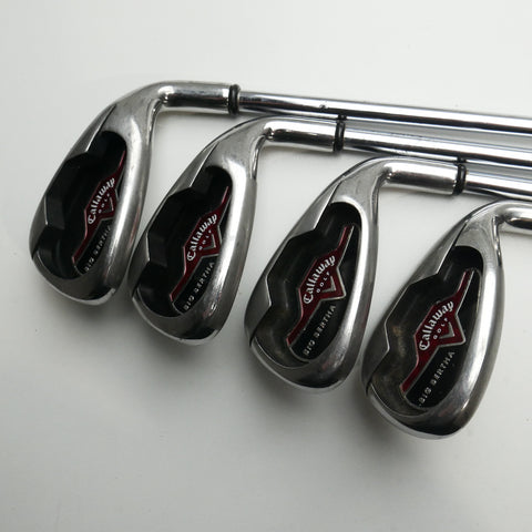 Used Callaway Big Bertha 2006 Iron Set / 4 - SW / Uniflex