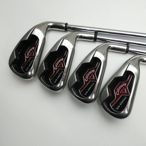Used Callaway Big Bertha 2006 Iron Set / 4 - SW / Uniflex