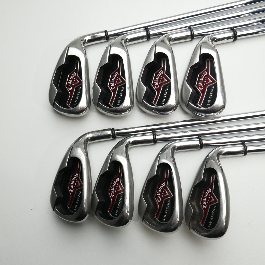 Used Callaway Big Bertha 2006 Iron Set / 4 - SW / Uniflex